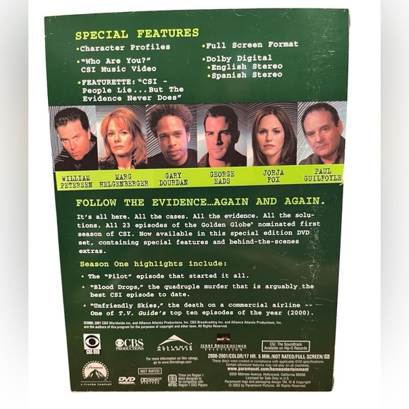 CSI: Crime Scene Investigation DVD Sets - Seasons 1-3 - Picture 5 of 9